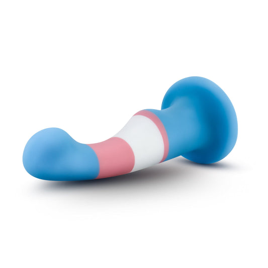 Avant Adult Toys Blue Avant Pride P2 True Blue Silicone Dildo 819835021940