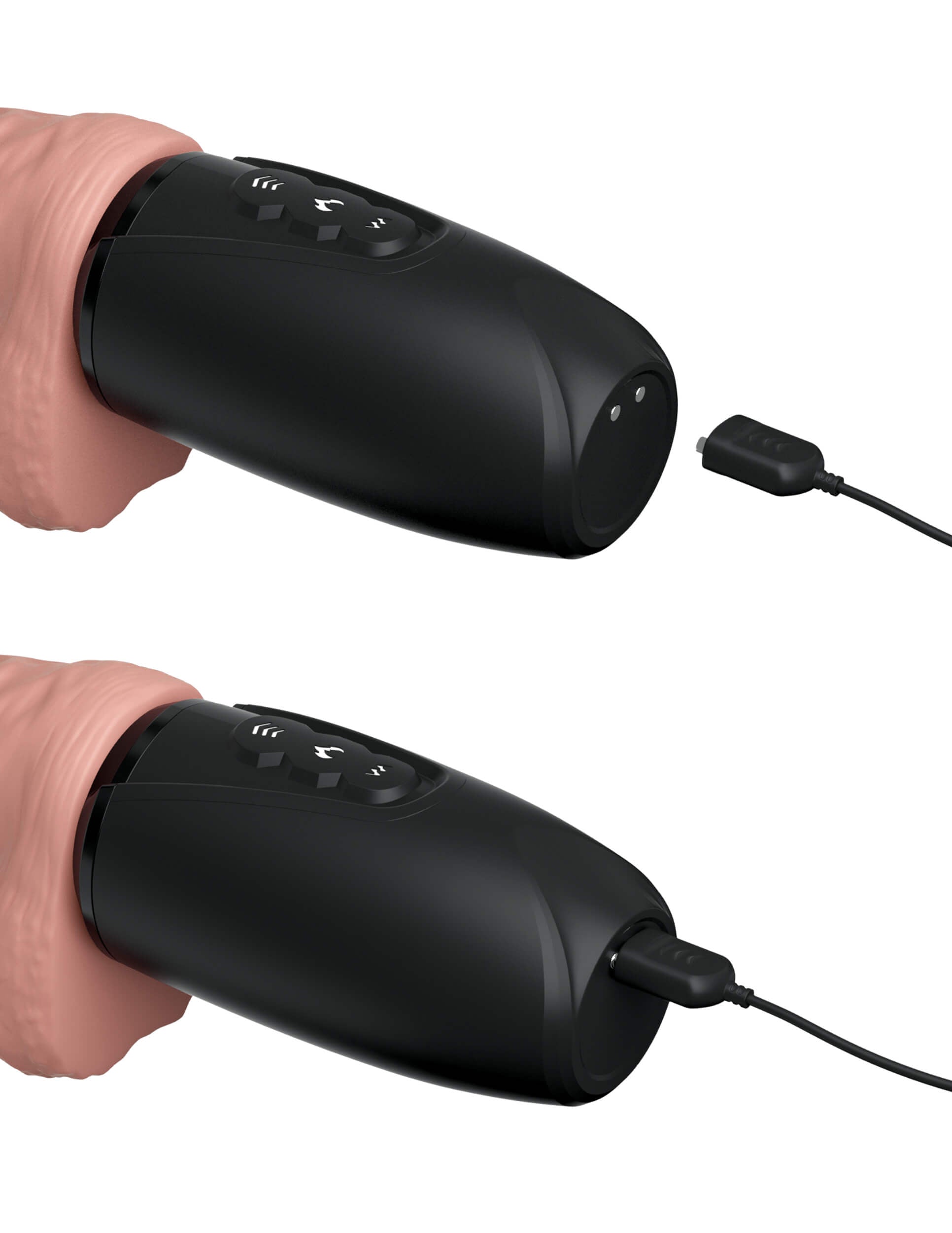 King Cock Plus 6.5 Inch Thrusting Cock with Balls - 16.5 cm Dong DONGS