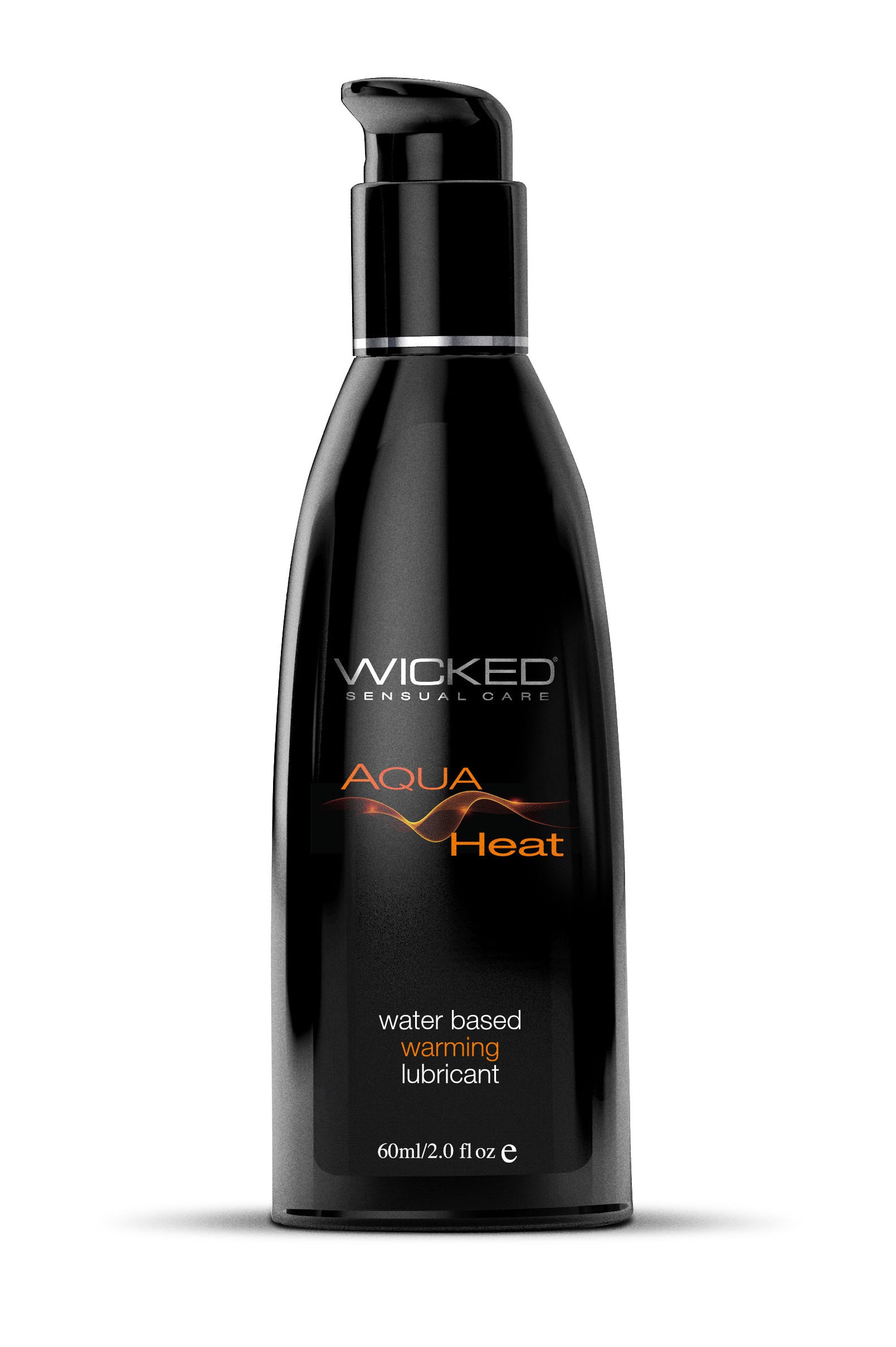Wicked Aqua Heat Warming Water Based Lubricant 60ml 2 Ounce Bottle Default Title > Lube > Water Based