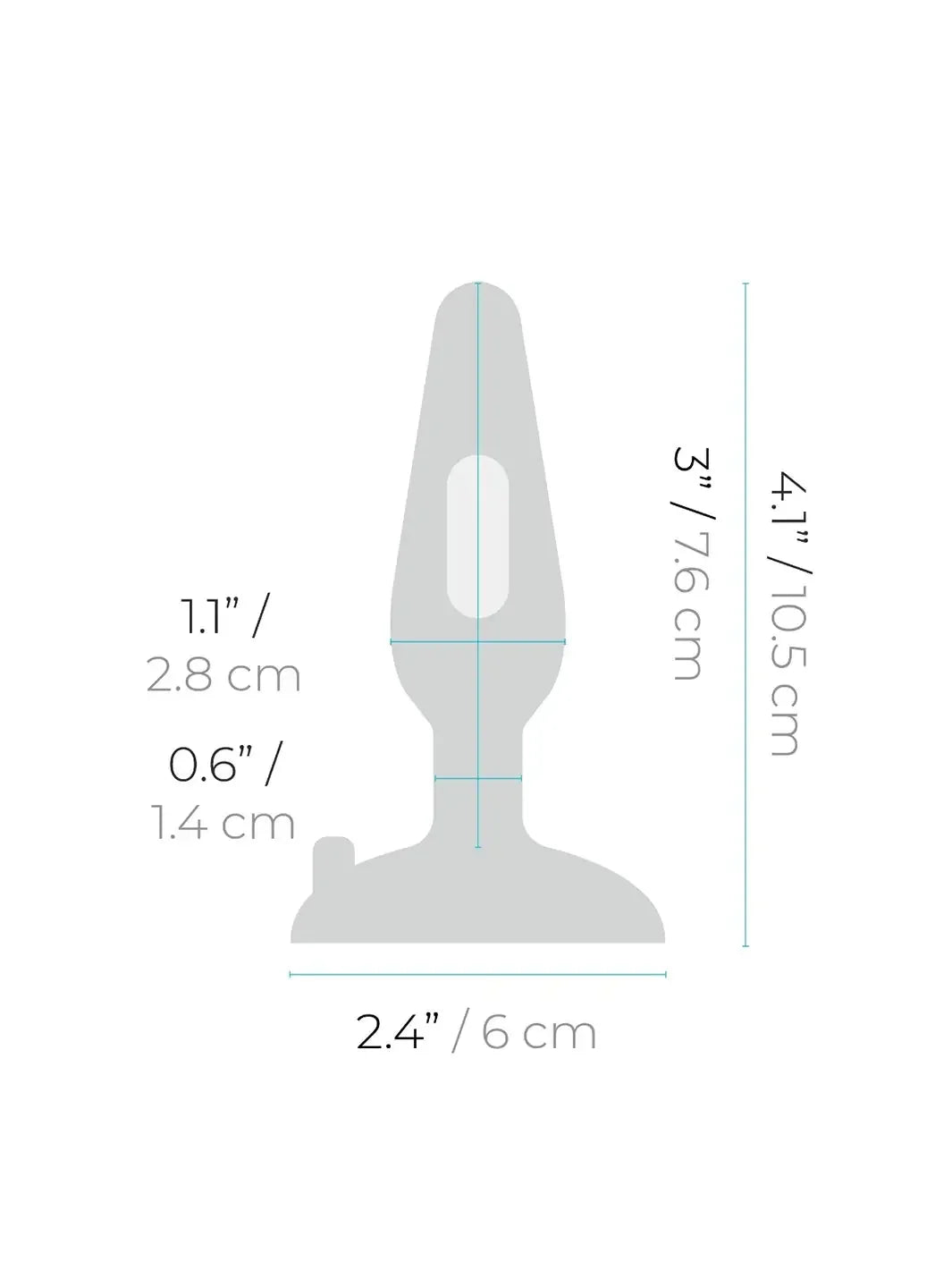 b-Vibe Beginner Vibrating Butt Plug – 4 Inch > Anal Range > Vibrating Butt Plugs