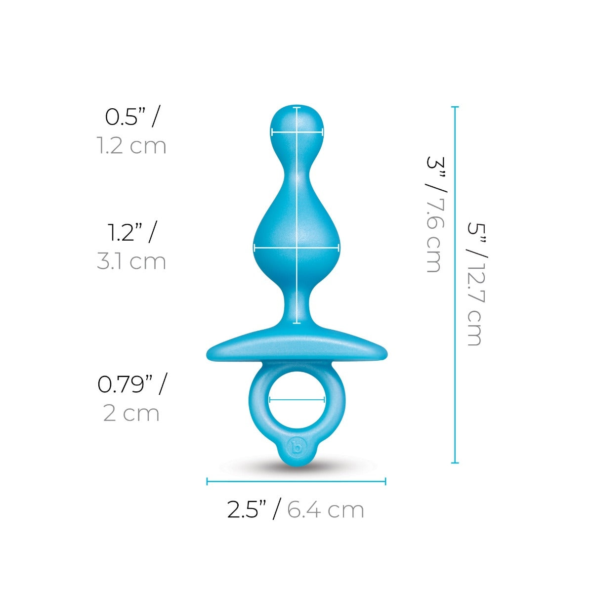 b-Vibe Butties Pop Beaded (Silicone) – Slim Silicone Plug > Anal Range > Butt Plugs