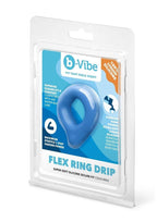B-vibe Flex Ring Drip - Flexible Silicone Cock Ring > Cock Ring > Vibrating