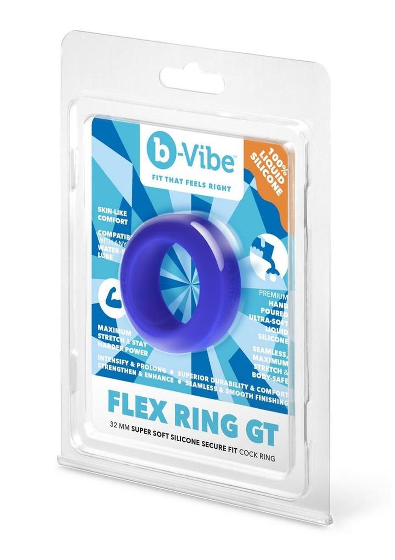 B-Vibe Flex Ring GT – Liquid Silicone 32Mm Cock Ring > Cock Ring > Single