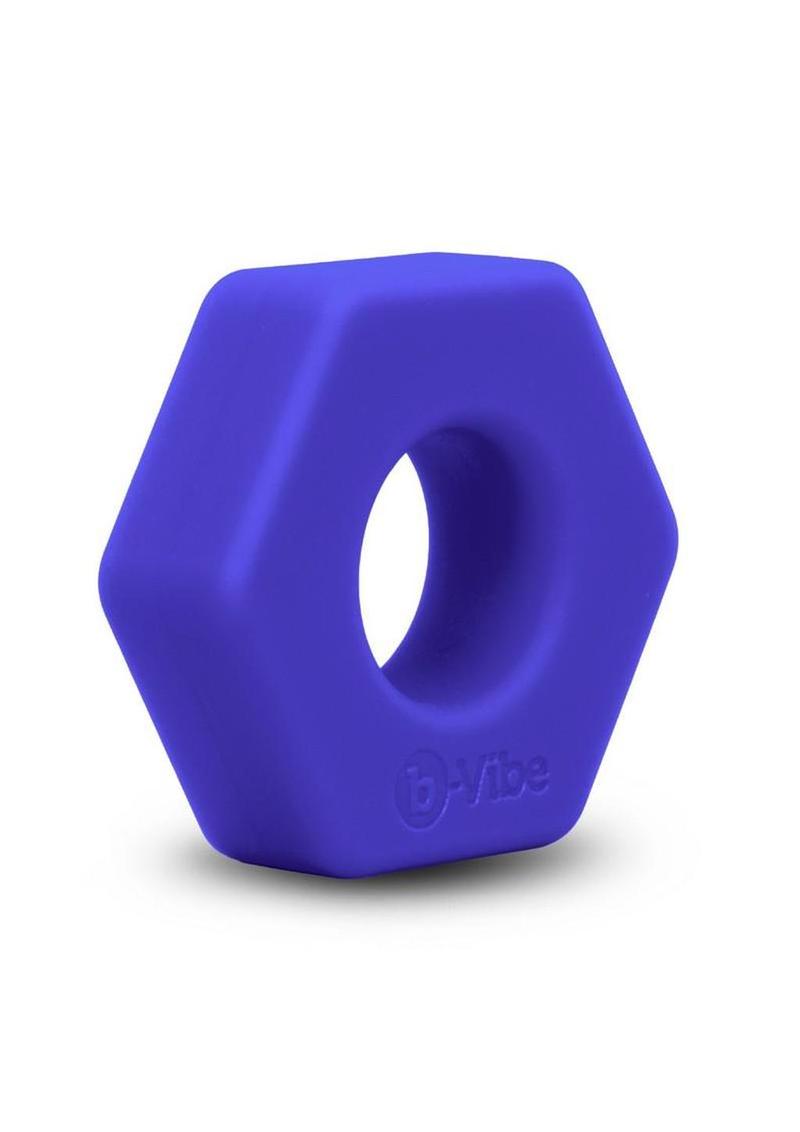 B-Vibe Flex Ring Hex – Body Safe Liquid Silicone Cock Ring > Cock Ring > Single