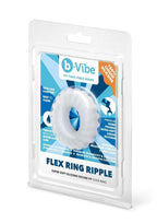 B-Vibe Flex Ring Ripple Silicone Cock Ring > Cock Ring > Vibrating