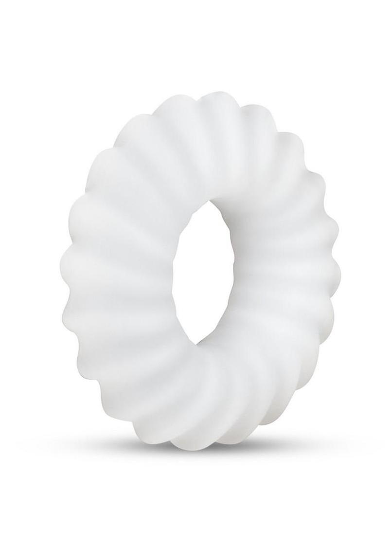 B-Vibe Flex Ring Ripple Silicone Cock Ring > Cock Ring > Vibrating