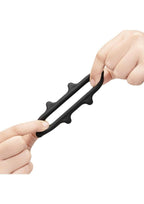 b-Vibe Flex Ring Spike - Body Safe Silicone Cock Ring > Cock Ring > Single
