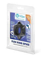 b-Vibe Flex Ring Spike - Body Safe Silicone Cock Ring > Cock Ring > Single