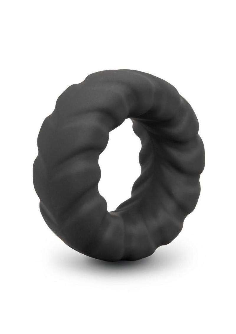 B-Vibe Flex Ring Tread – Flexible Liquid Silicone Cock Ring > Cock Ring > Single Main image