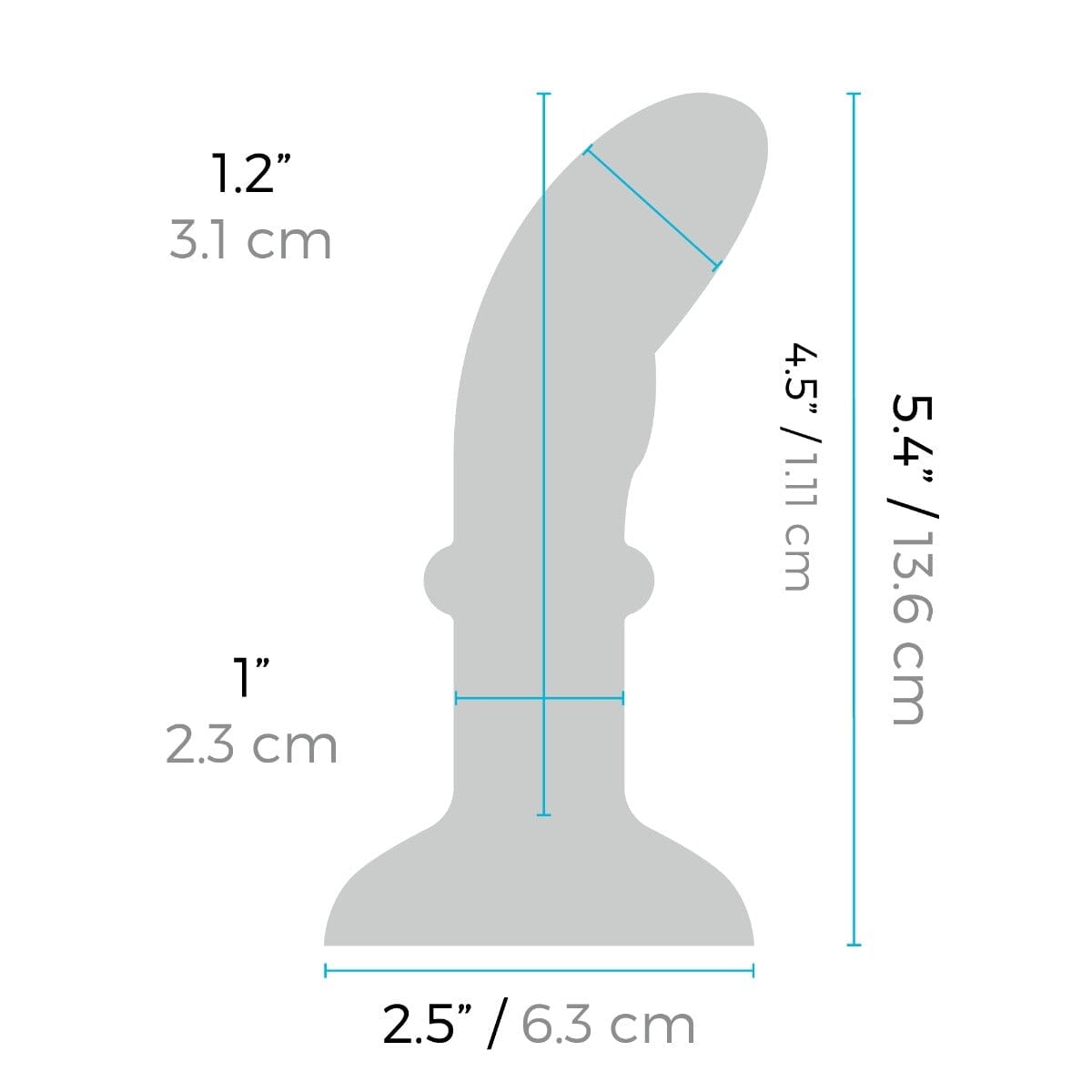 b-Vibe Remote Control Rimming P-Spot Plug – Remote-Controlled Butt Plug > Anal Range > Prostate Plugs