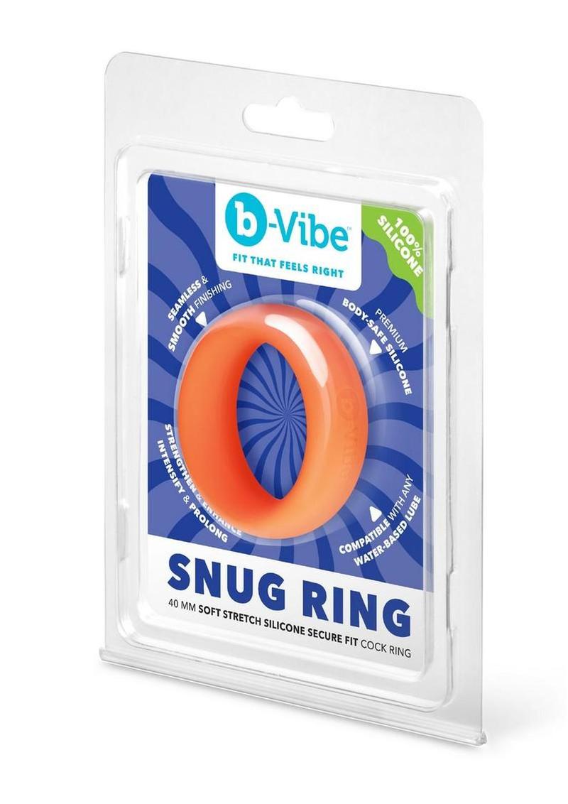 B-Vibe Snug Ring – Snug Fit Silicone Cock Ring 40Mm > Cock Ring > Single
