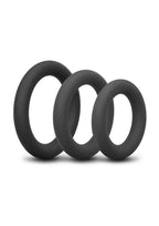 B-Vibe Snug Ring – 3 Pack Body-Safe Silicone Cock Rings > Cock Ring > Sets