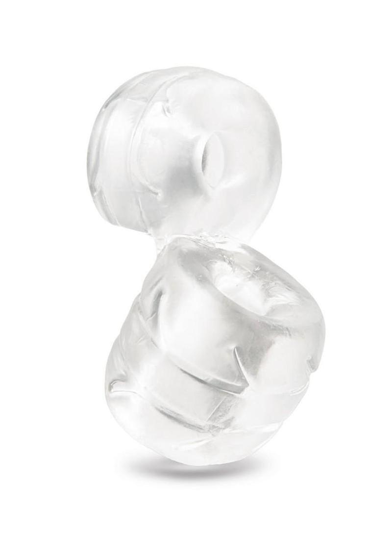 B-Vibe Stretch Tech Double Barrel – Elastic Cock Ring Ball Stretcher > Sex Toys For Men > Ball Stretchers