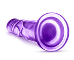 B Yours Sweet N Hard 7.5 inch purple dildo base view