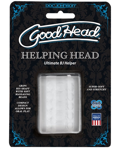 GoodHead Helping Mini Stroker – Ultra-Realistic Handheld Stroker Secondary image