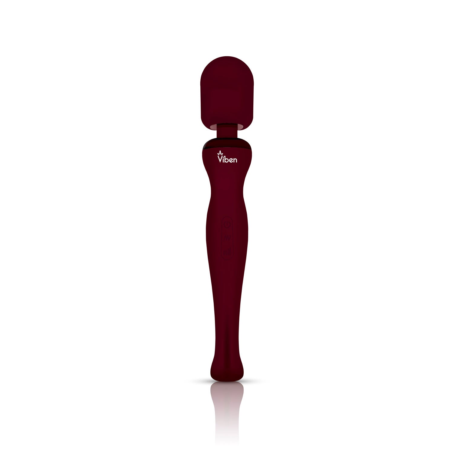 Viben Sultry Rechargeable Wand Massager in Ruby Electric Massager