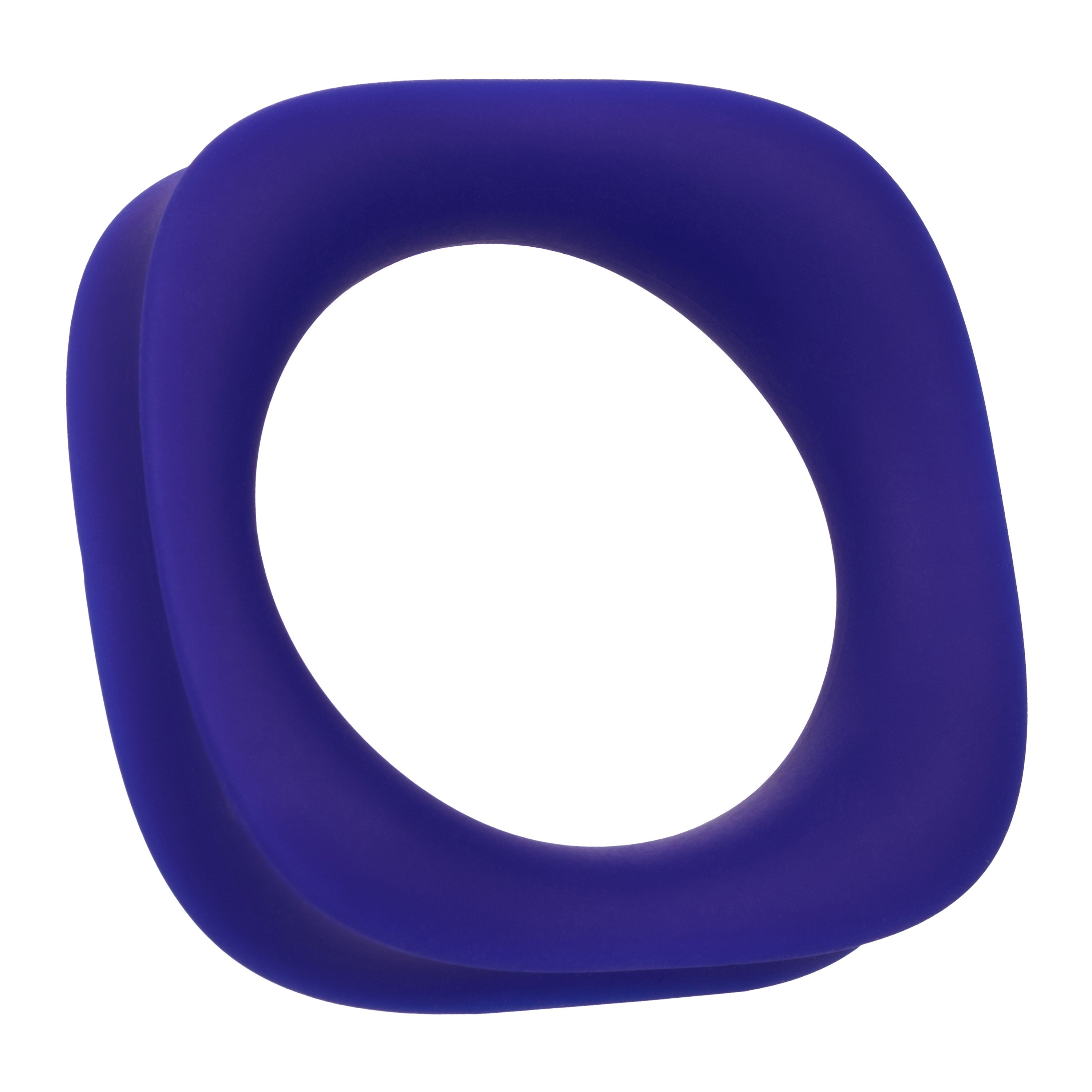 Link Up Alpha Vibrating Couples Enhancer Ring Two-Piece Set Blue and Turquoise Waterproof Silicone Multi > Sex Toys > Couples Toys