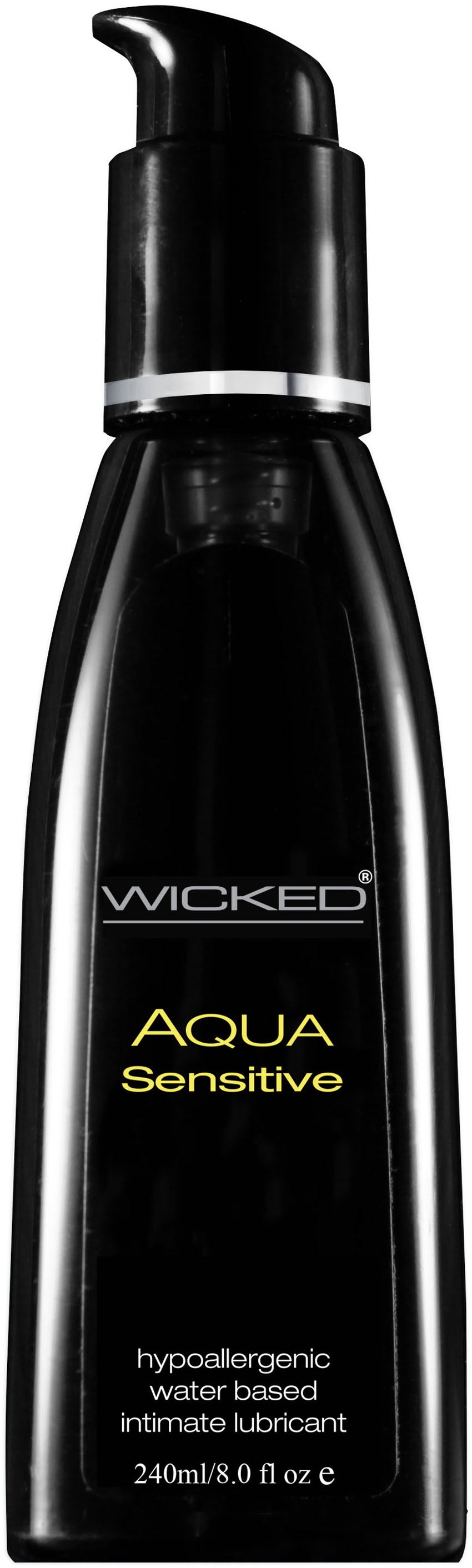 Wicked Aqua Sensitive Water Based Lubricant 240ml 8 Ounce Bottle Default Title > Lube > Water Based