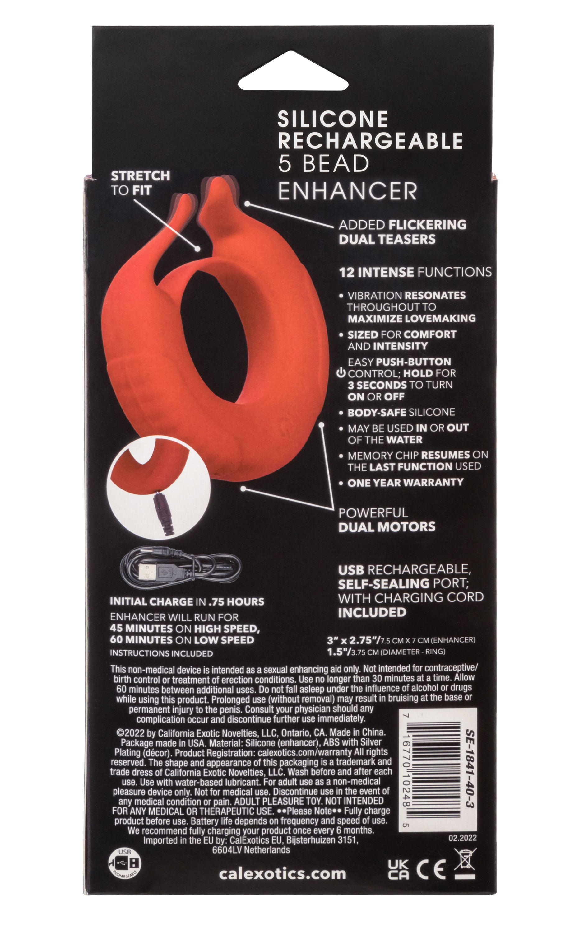 Taurus Enhancer Couples Vibrating Silicone Cock Ring > Sex Toys > Couples Toys
