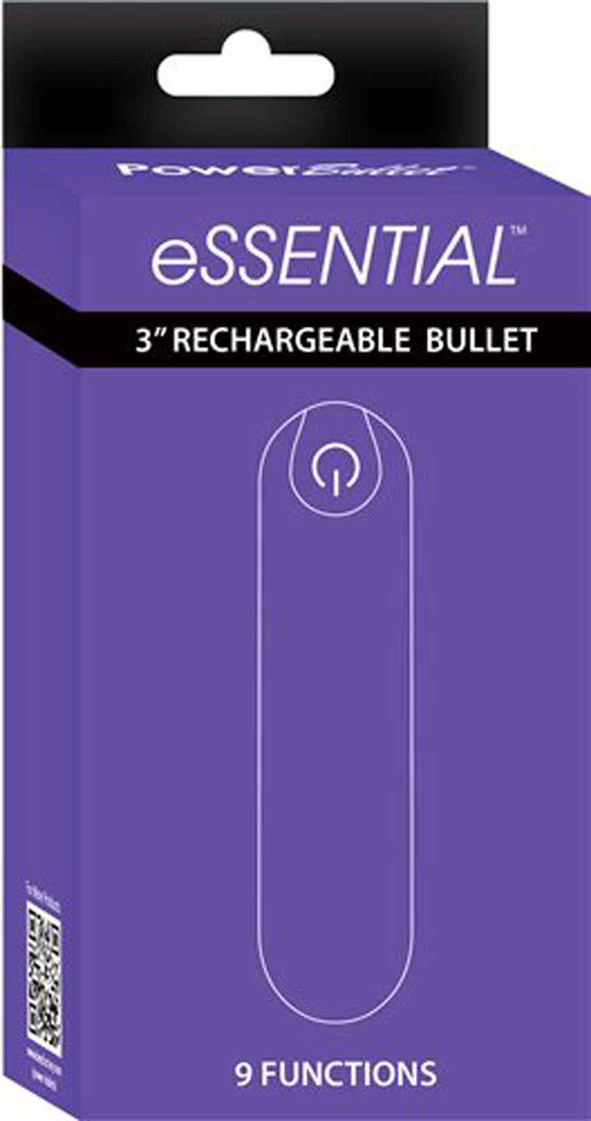 Essential 3 Inch Bullet Vibrator Purple with Storage Case and Charging Cord > Vibrators > Mini Vibrators