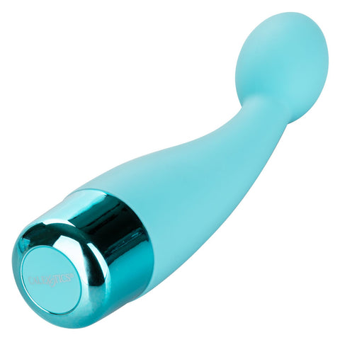 Eden Tulip Flexible Blue Silicone Vibrator with 10 Intense Functions and Waterproof Design Rose Stimulators