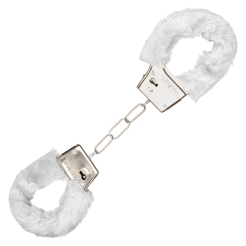 Playful Furry Cuffs in White for Sensational Bondage Pleasure > Bondage Gear > Handcuffs