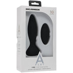 Vibe - Experienced - Rechargeable Silicone Anal Plug With Remote (Black) > Anal Range > Vibrating Butt Plugs