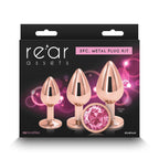 Rear Assets Trainer Kit Metal Butt Plug Set > Anal Range > Butt Plug Kits