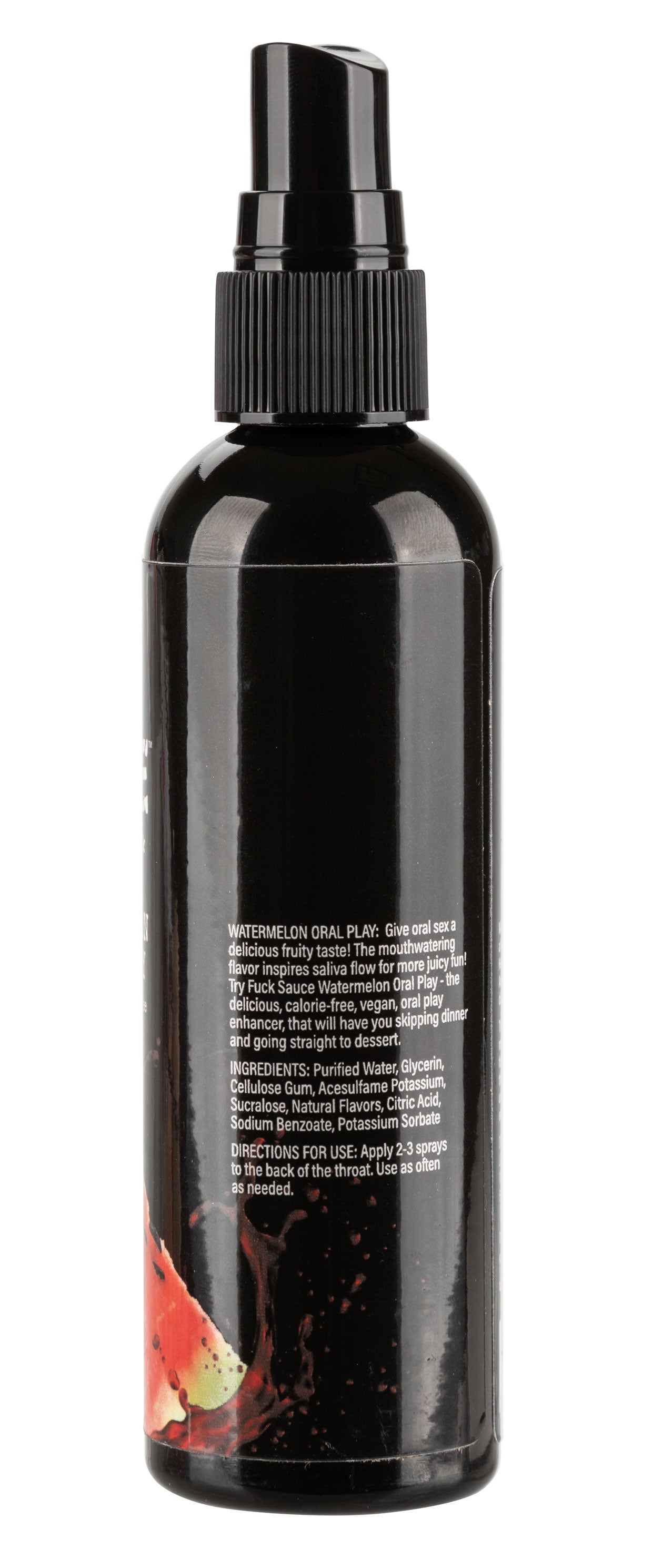 Fuck Sauce Watermelon Oral Play Spray 4 fl. oz CalExotics Water-Based Edible Flavor > Lube > Oral Gels & Sprays