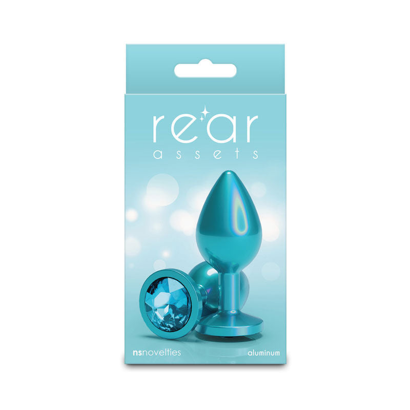 Rear Assets Iridescent Champagne Medium – Lightweight Butt Plug > Anal Range > Butt Plugs