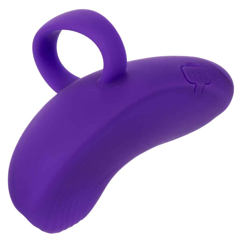 Envy™ Handheld Rolling Ball Massager Purple Silicone Waterproof with 3 Speeds and 7 Functions, USB Rechargeable, 60 to 100 Minutes Runtime Finger Stimulator