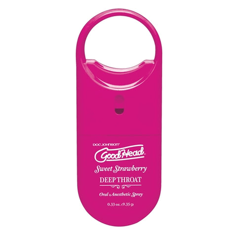 Goodhead To-Go Sweet Strawberry – Flavored Oral Spray > Lube > Oral Gels & Sprays