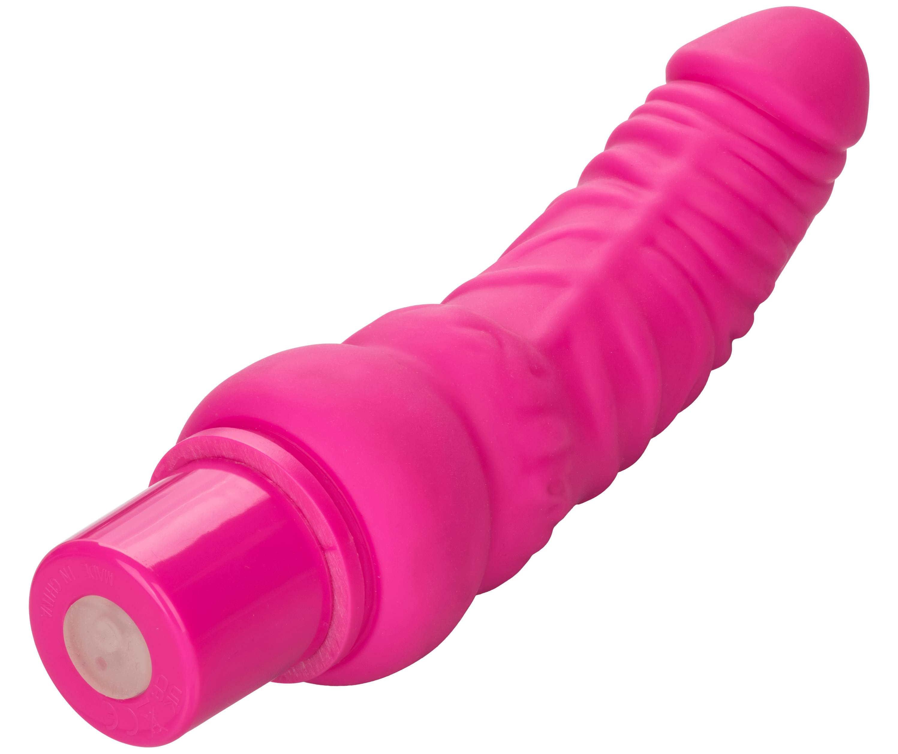 Power Stud Curvy Vibrator Pink Flexible Silicone 12 Functions Waterproof > Vibrators > Realistic Vibrators