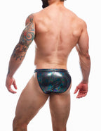 Cut for Men Emerald Clip Tanga Brief Black Small > Clothes > Mens Briefs