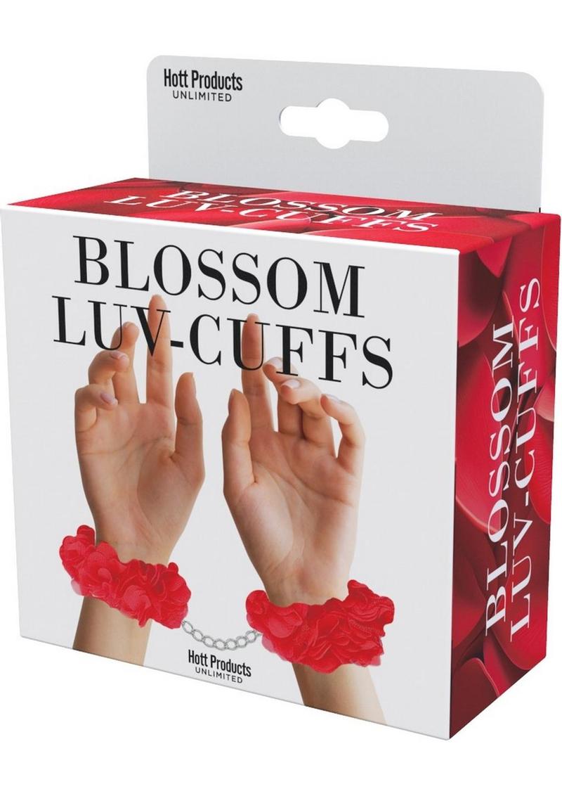 Blossom Luv Cuffs – Handcuffs - Red > Bondage Gear > Handcuffs