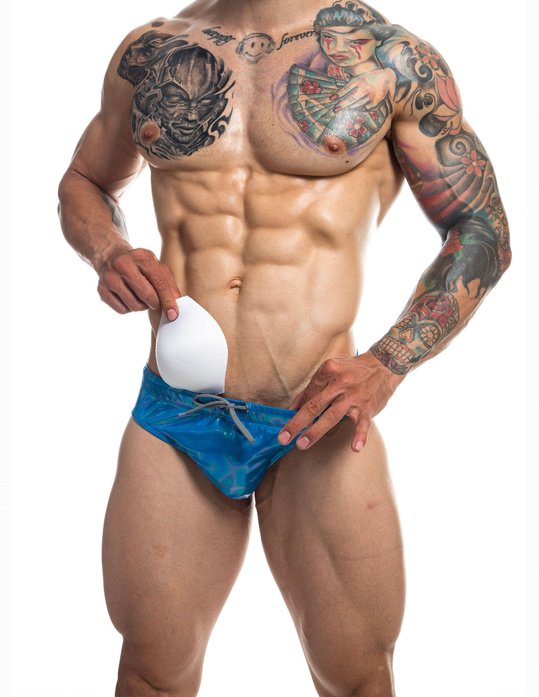 Blue Emerald Swimwear Brief - EMERALD - C4M