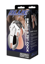 Blue Line Small Stainless Steel Cock Humiliation Chastity Cage > Bondage Gear > Male Chastity