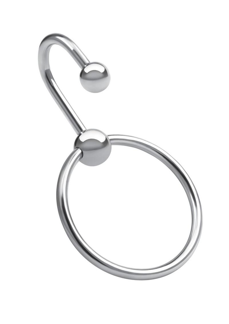 Blue Line Stainless Steel Sperm Stopper – Precision Fit Metal Intimate Accessory Secondary image