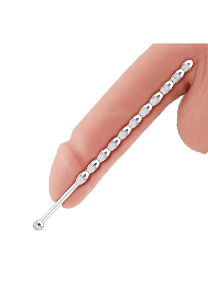 Blue Line 6 Inch Stainless Steel Teardrop Urethral Sound > Sex Toys For Men > Sounding Rods