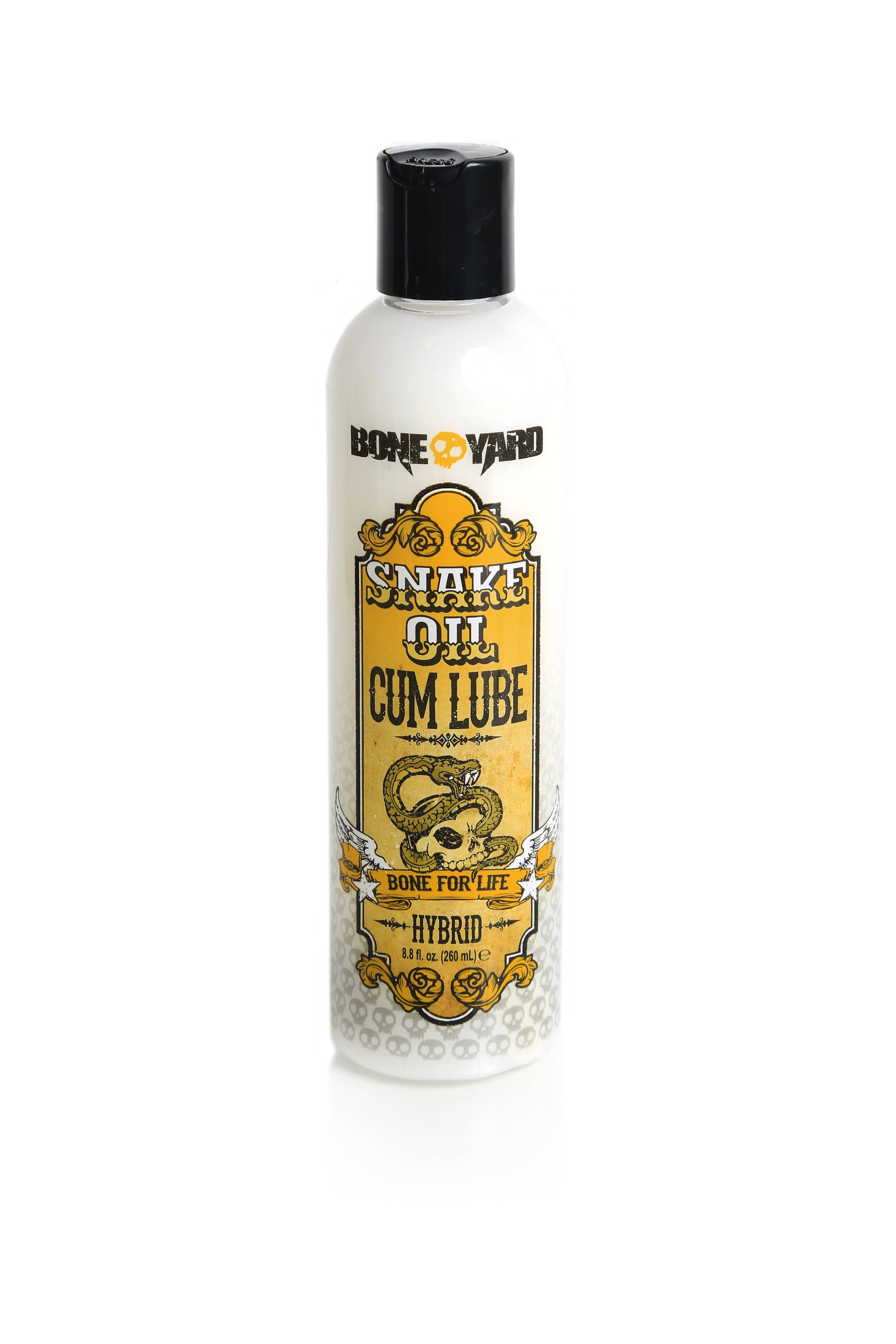 Boneyard Lotions & Potions Snake Oil Cum Lube 8.8oz/260ml 666987004105