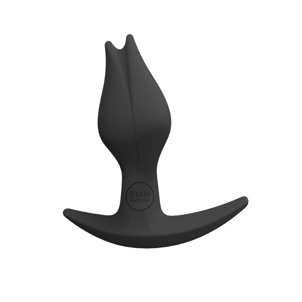 Fun Factory Bootie Fem – Slim 8.5 cm Silicone Butt Plug - Black > Anal Range > Butt Plugs