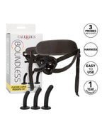 Boundless Silicone Curve Pegging Kit – Adjustable Harness > Dildos > Strap On Harnesses