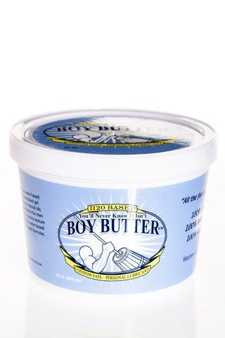 Boy Butter H2O 16oz Tub Lubricants, Creams & Glides