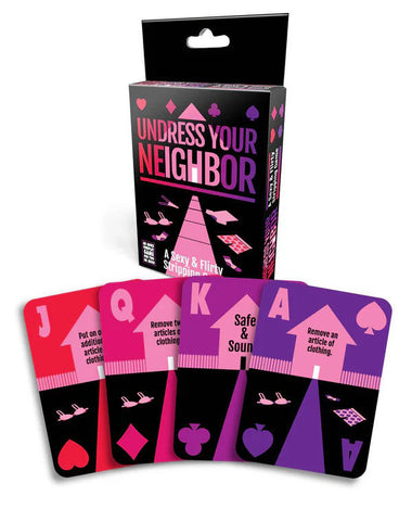 Undress Your Neighbor – Adult Stripping Card Game > Novelties > Card Games