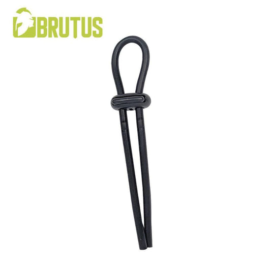 Brutus Adult Toys Black Tight N Hard Adjustable Cock Ring 8718858989362