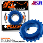 Plushy Single Ring (Black Mica) – Cushy Flexible Cock Ring > Cock Ring > Single