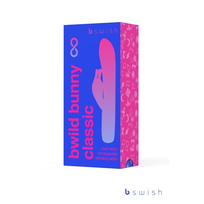 bswish Bwild Classic Bunny Blue 6 Inch Waterproof Rabbit Vibrator > Vibrators > Ladies > Rabbit