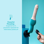 b-Vibe Thrusting Machine – Remote-Controlled Device with Realistic Dildos > Sex Toys > Sex Machines