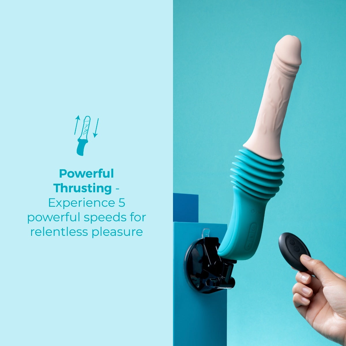 b-Vibe Thrusting Machine – Remote-Controlled Device with Realistic Dildos > Sex Toys > Sex Machines
