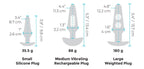 b-Vibe Anal Education Set – Silicone Anal Training Kit > Anal Range > Butt Plug Kits